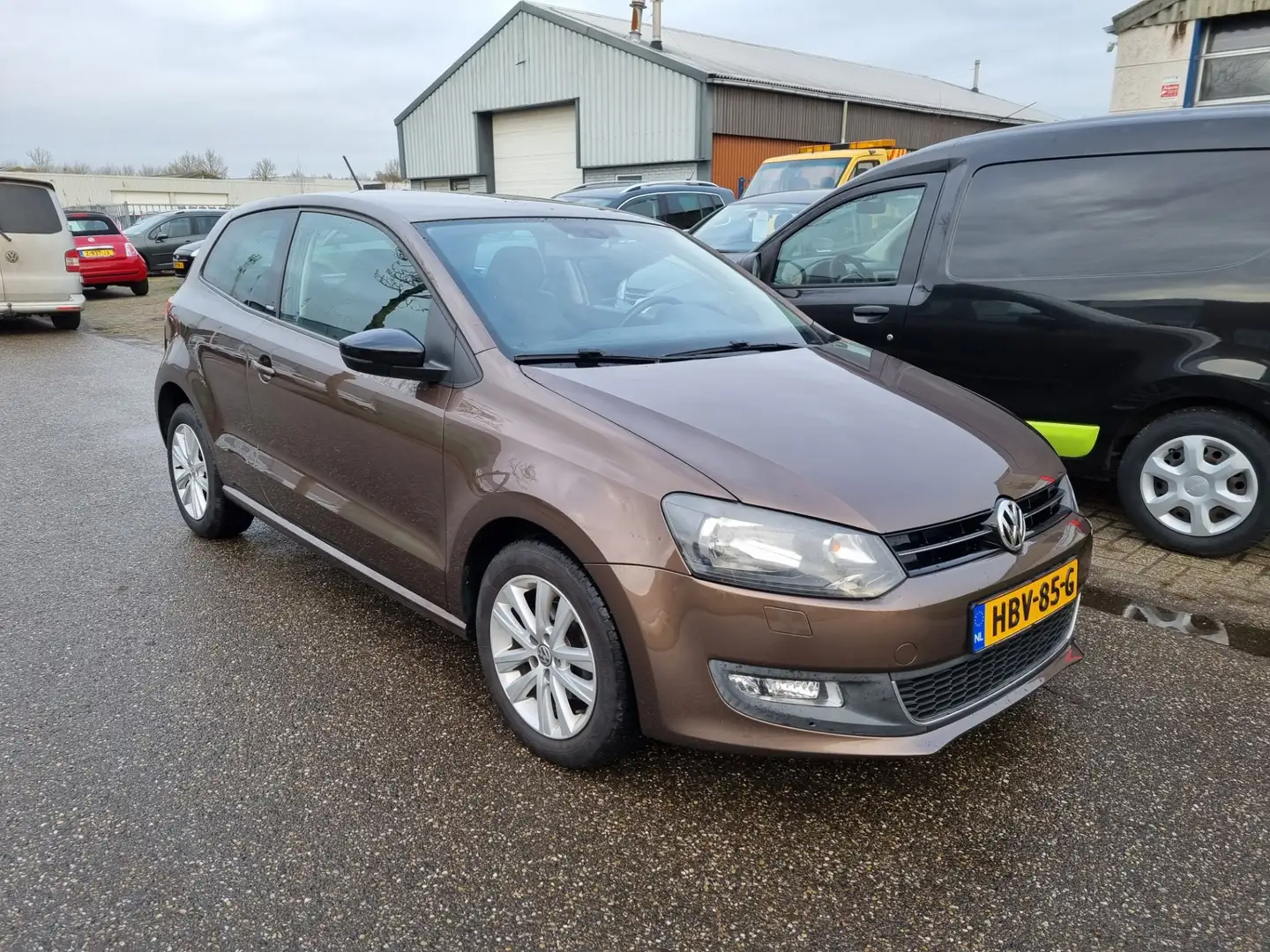 Volkswagen Polo 1.2-12V BlueMotion 3-Drs Airco! Bj:2011 Braun - 2