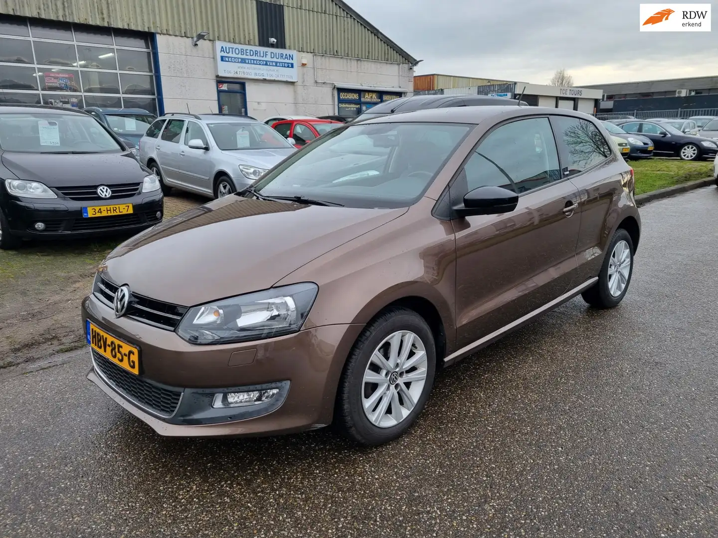 Volkswagen Polo 1.2-12V BlueMotion 3-Drs Airco! Bj:2011 Braun - 1