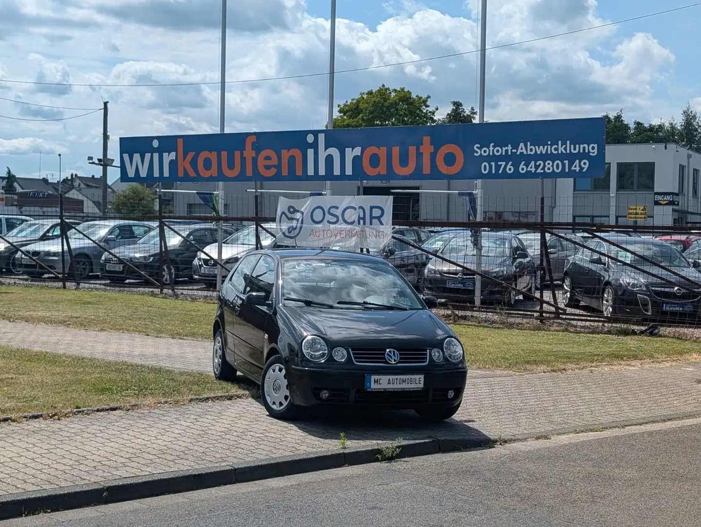 Volkswagen Polo IV Highline*KLIMA*ZV-FUNK*SERVO !! Nero - 1
