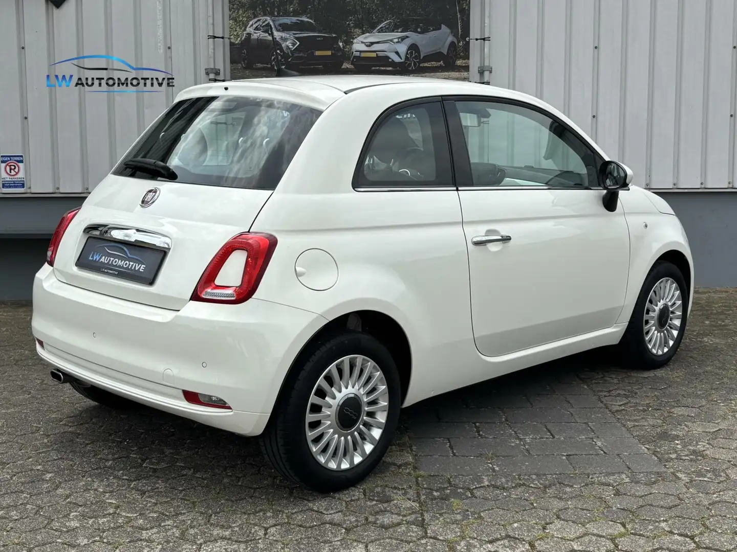 Fiat 500 1.2 Lounge | Carplay | Cruise control | Parkeersen Blanc - 2