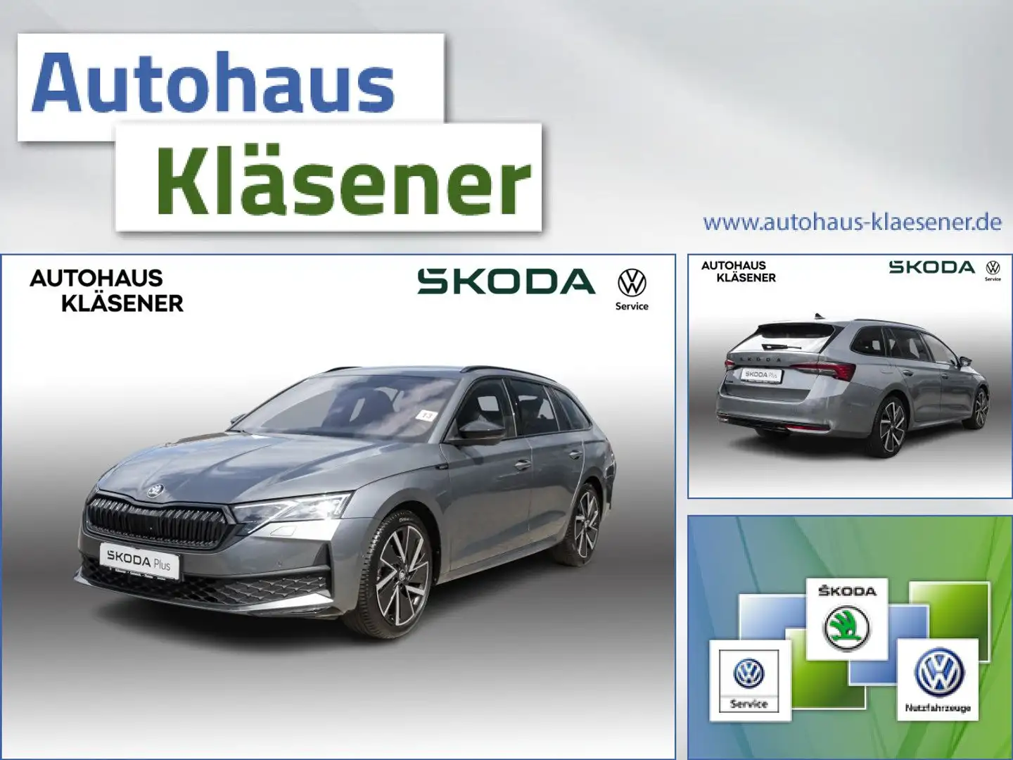 Skoda Octavia Combi Sportline 1.5 TSI 110 KW DSG Grigio - 1