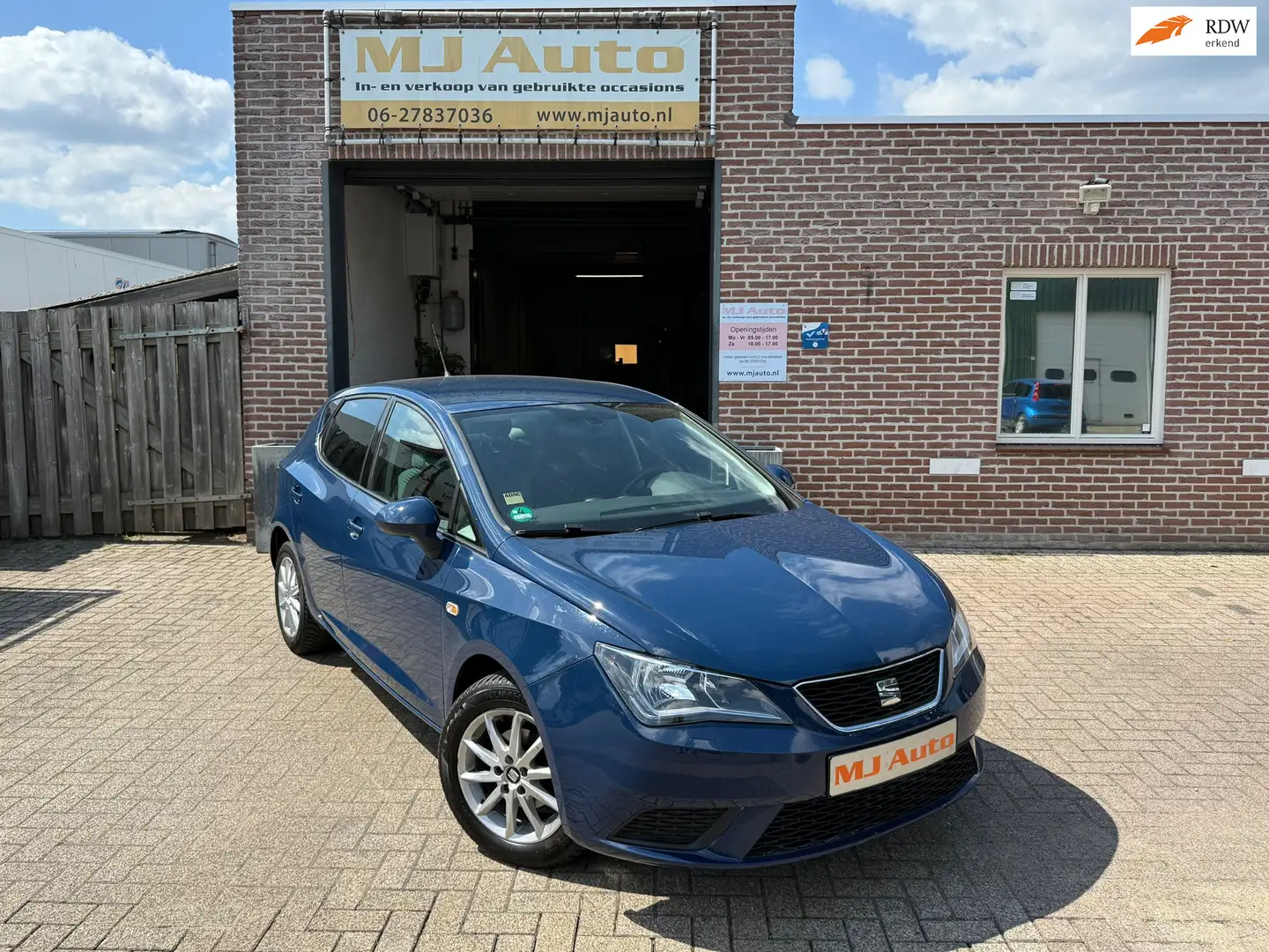 SEAT Ibiza 1.0 MPI Reference airco stoelverwarming Blauw - 1