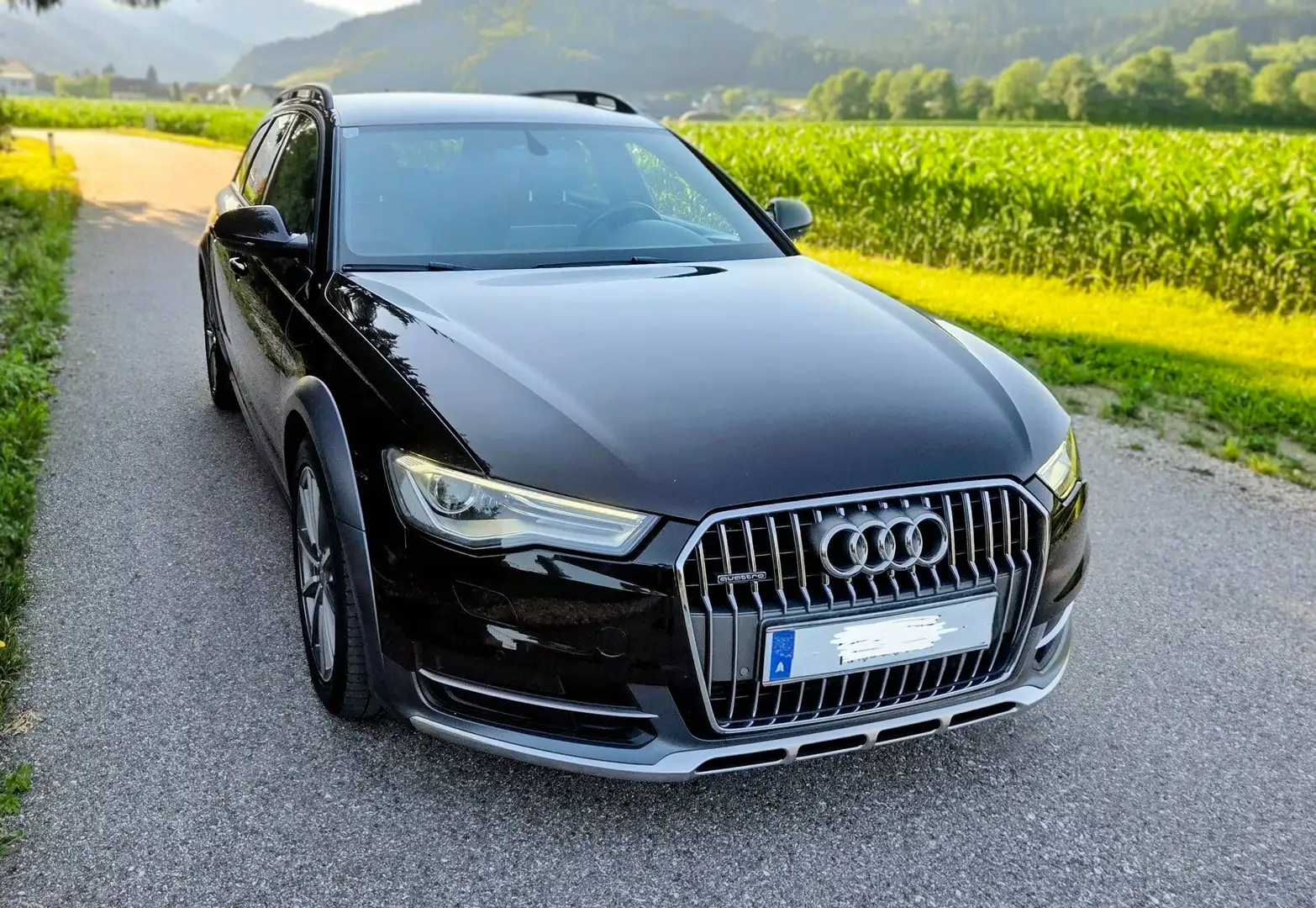 Audi A6 allroad 3,0 TDI, 6-Zyl, STDHZG, 8-fach Alu, vollst Service Schwarz - 1