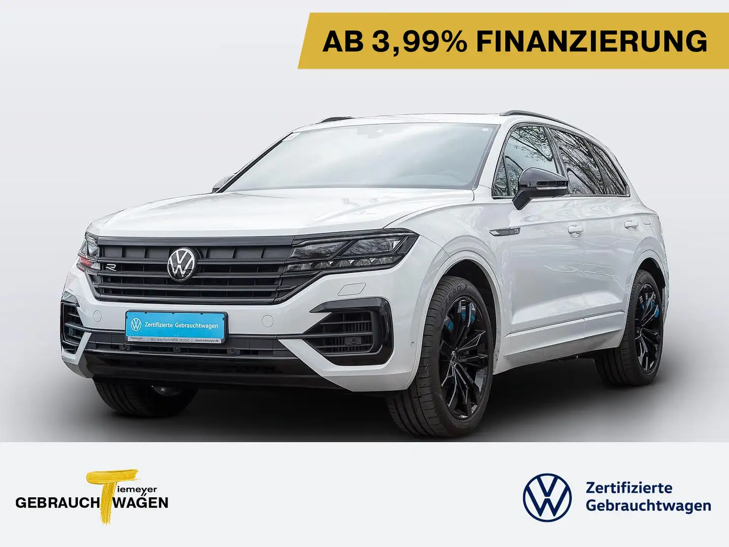 Volkswagen Touareg R 3.0 TSI LM21 MEMORY AHK PANO ERGO-COMF Weiß - 1