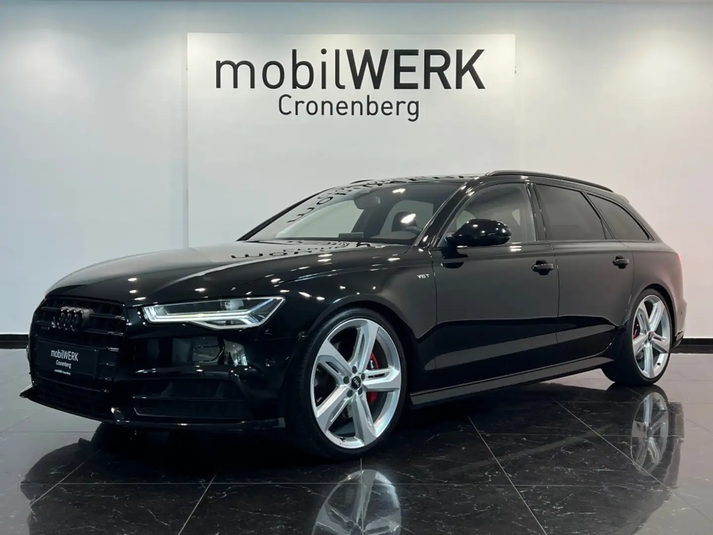 Audi A6 comp. PANO S-Sportsitz AHK Luftfahrw. Matrix Schwarz - 1