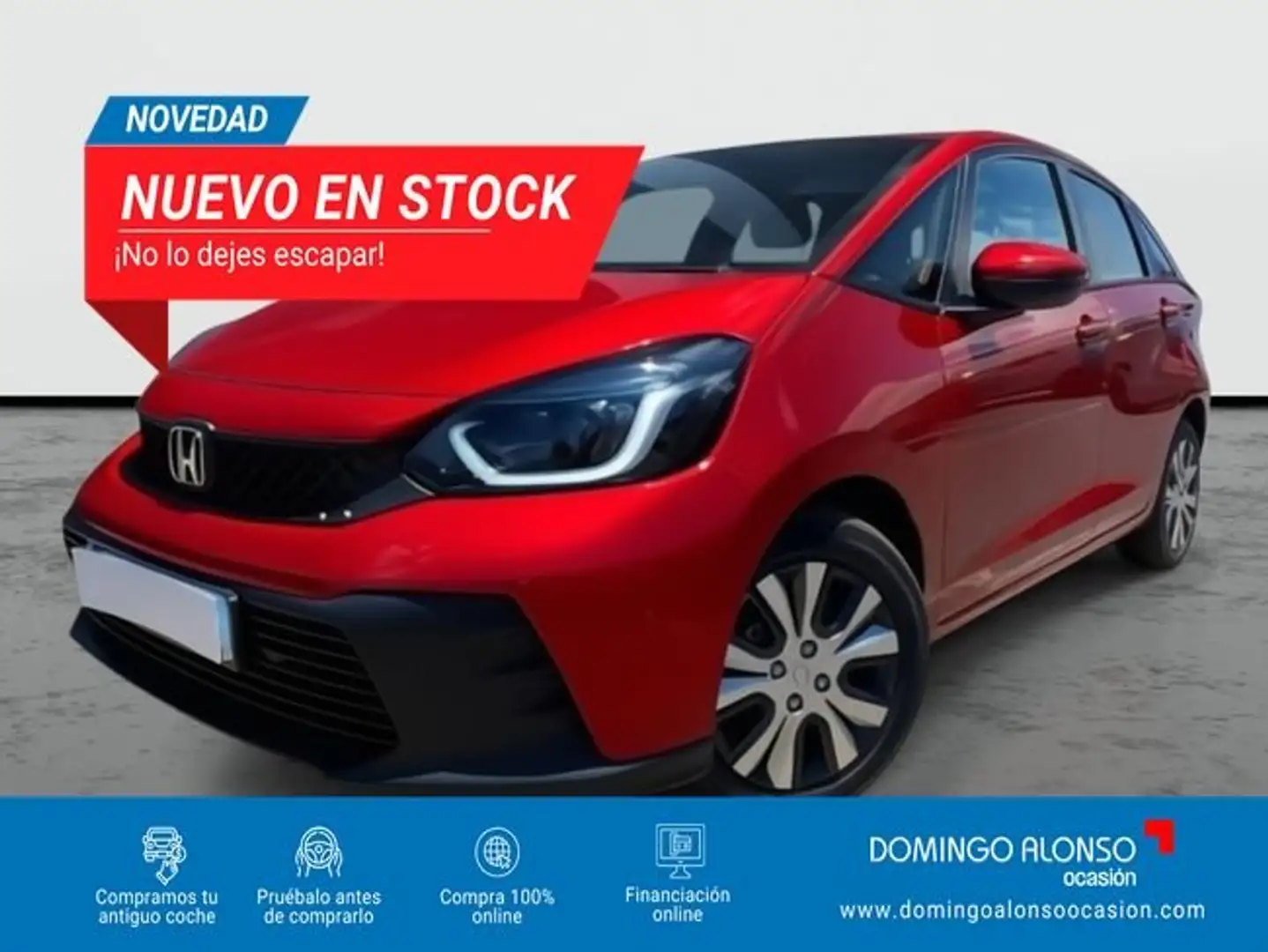 Honda Jazz Nuevo Híbrido 1.5 i-MMD 90 kW (122 CV) e-CVT ELE Rojo - 1