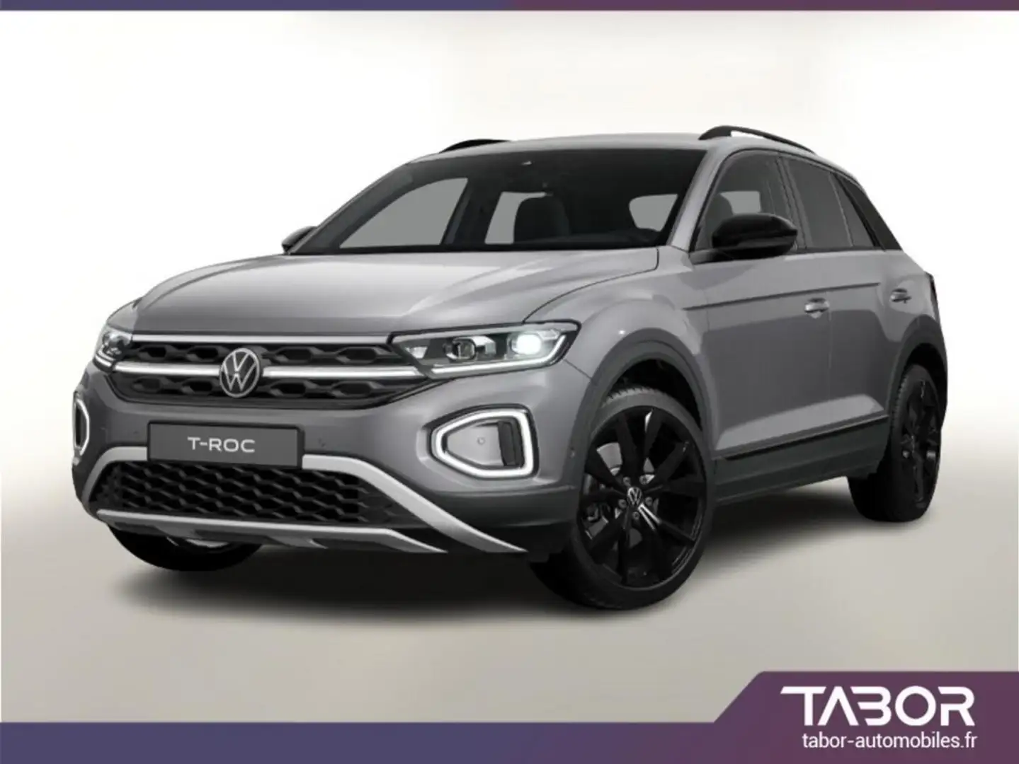 Volkswagen T-Roc 1.5 TSI 150 DSG Style BlackP Gris - 1