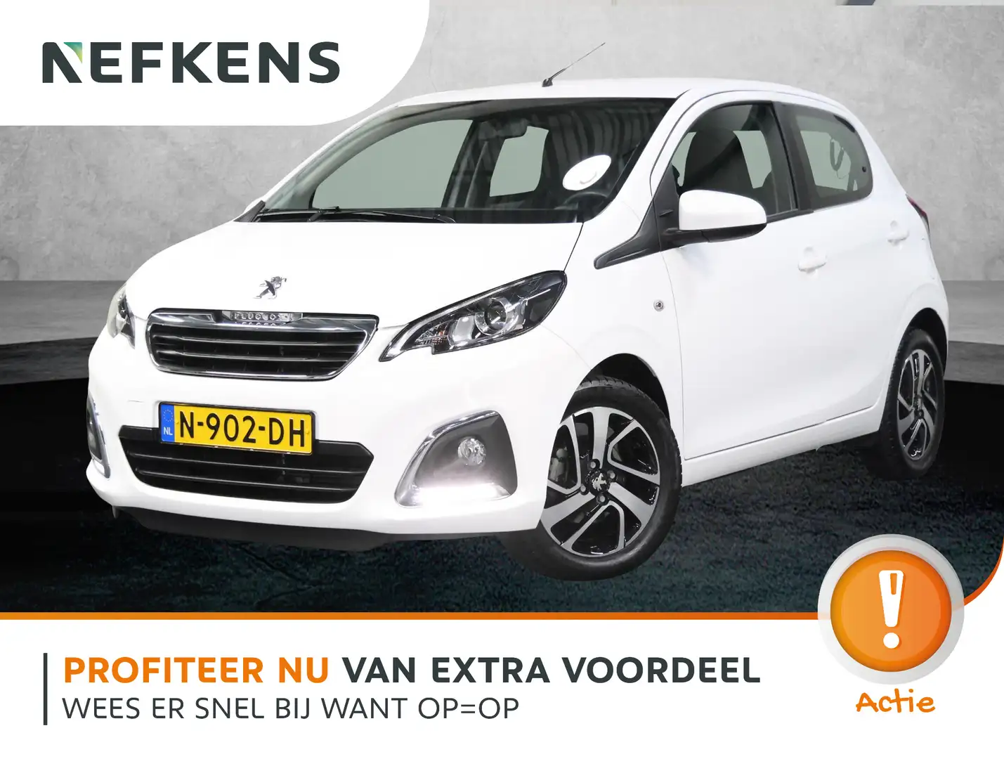 Peugeot 108 1.0 e-VTi Allure | 1ste eigenaar | AppleCarplay/An Wit - 1