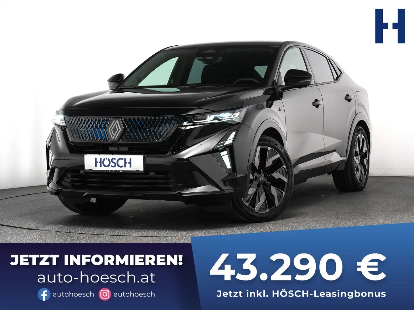 Renault Rafale Esprit Alpine PHEV 4x4 300 AHK 360° TOP-DEAL Schwarz - 1