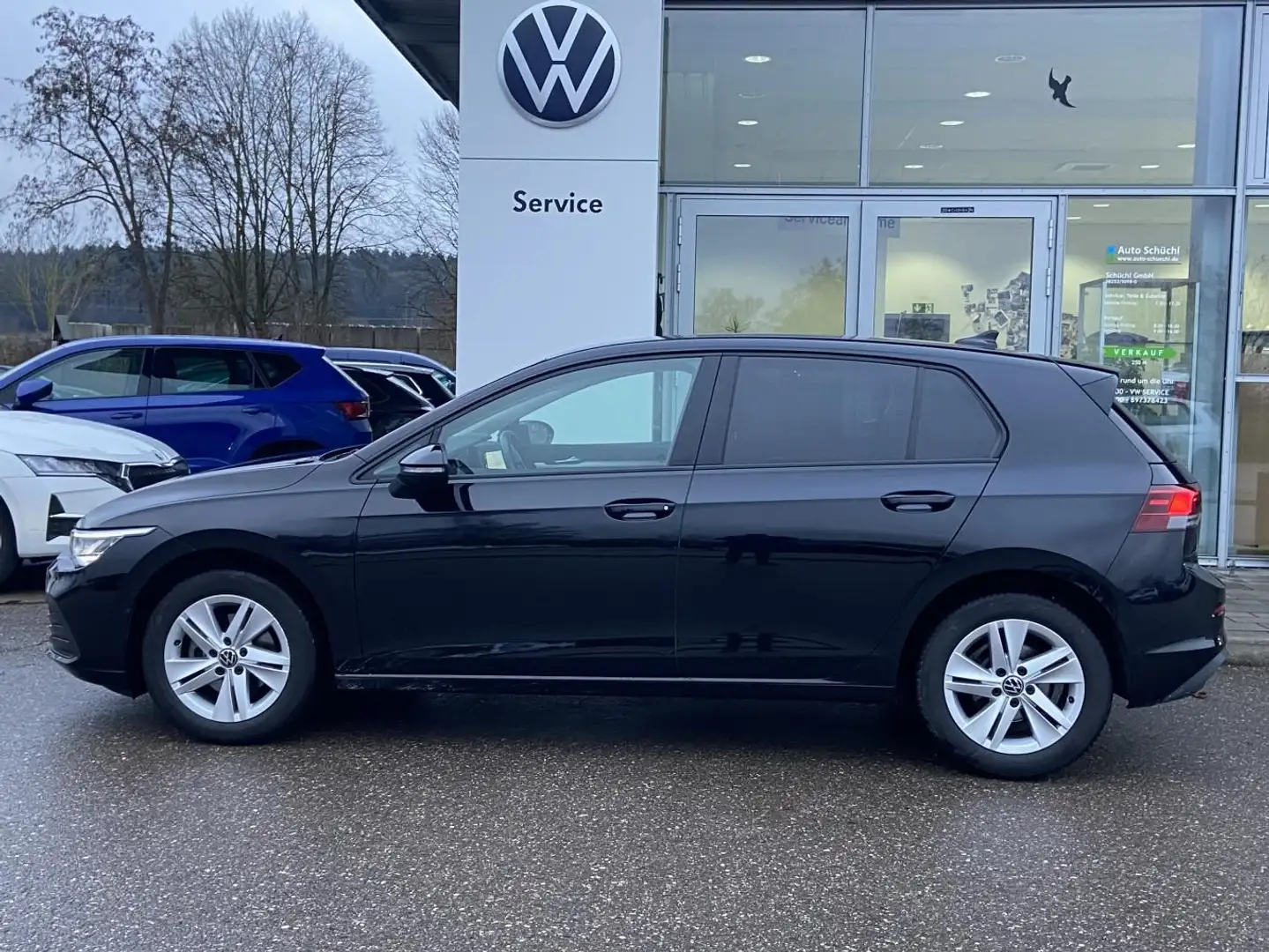 Volkswagen Golf 2.0 TDI DSG LIFE AHK+NAVI+LED+KAMERA+APP-CO Schwarz - 2