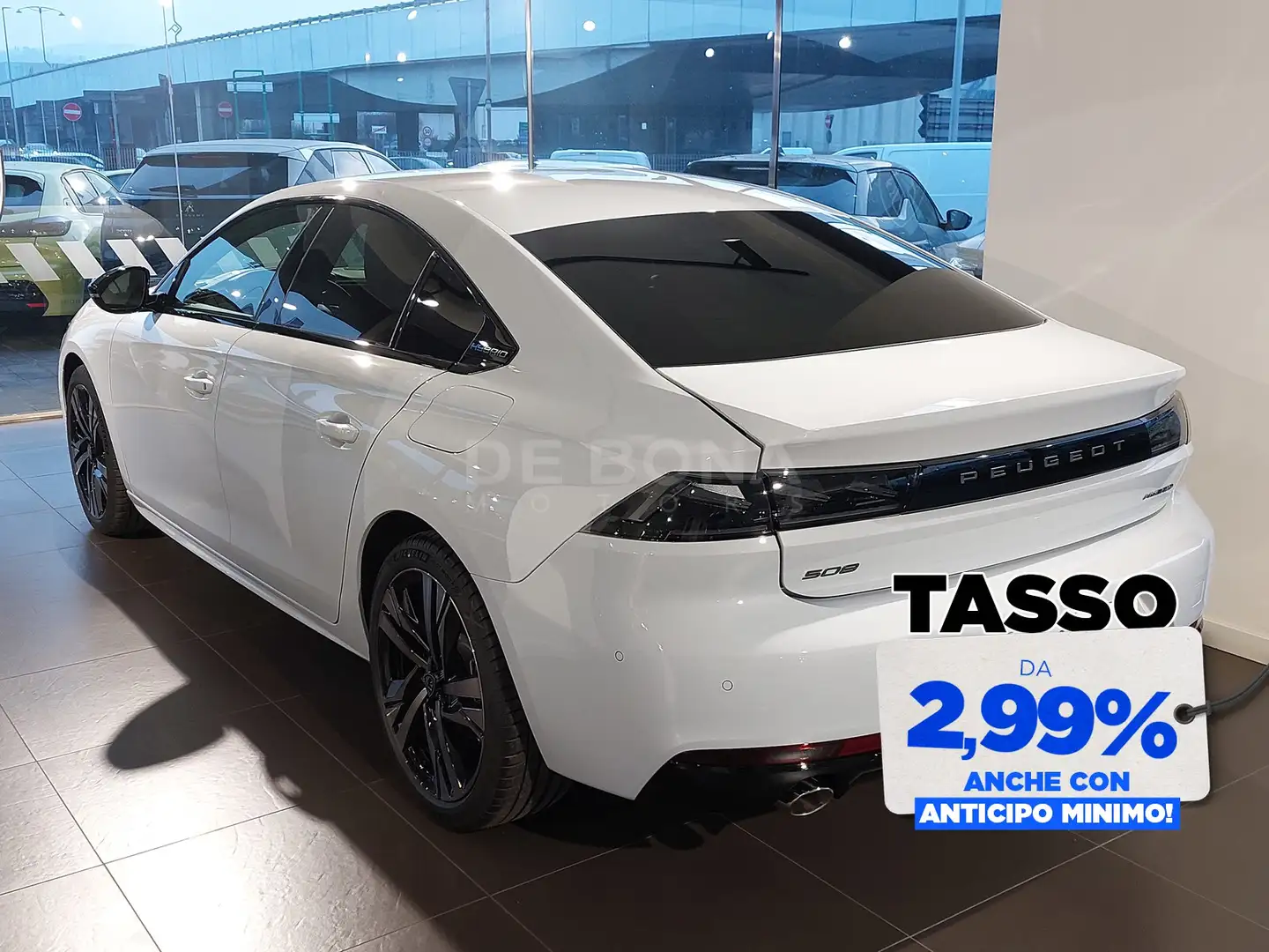 Peugeot 508 1.6 phev gt 225cv e-eat8 Білий - 2