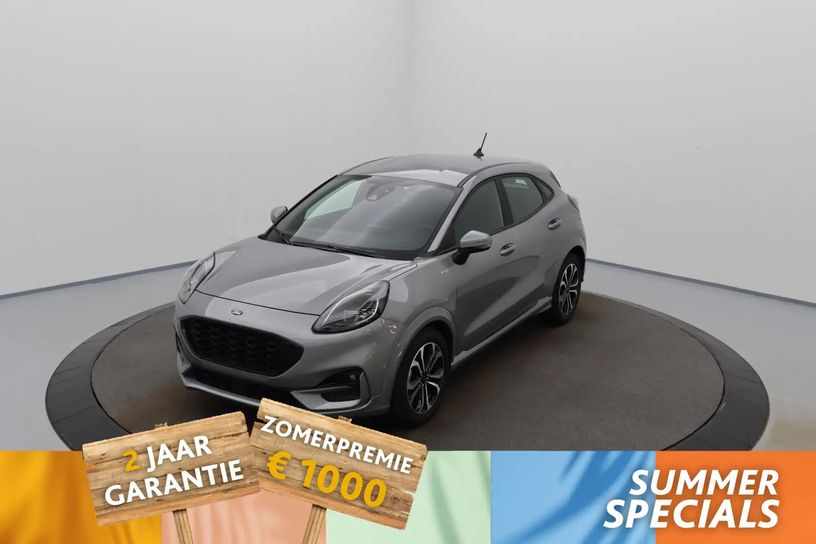 Ford Puma ST-Line - Carplay - PDC - Winterpack Grijs - 1