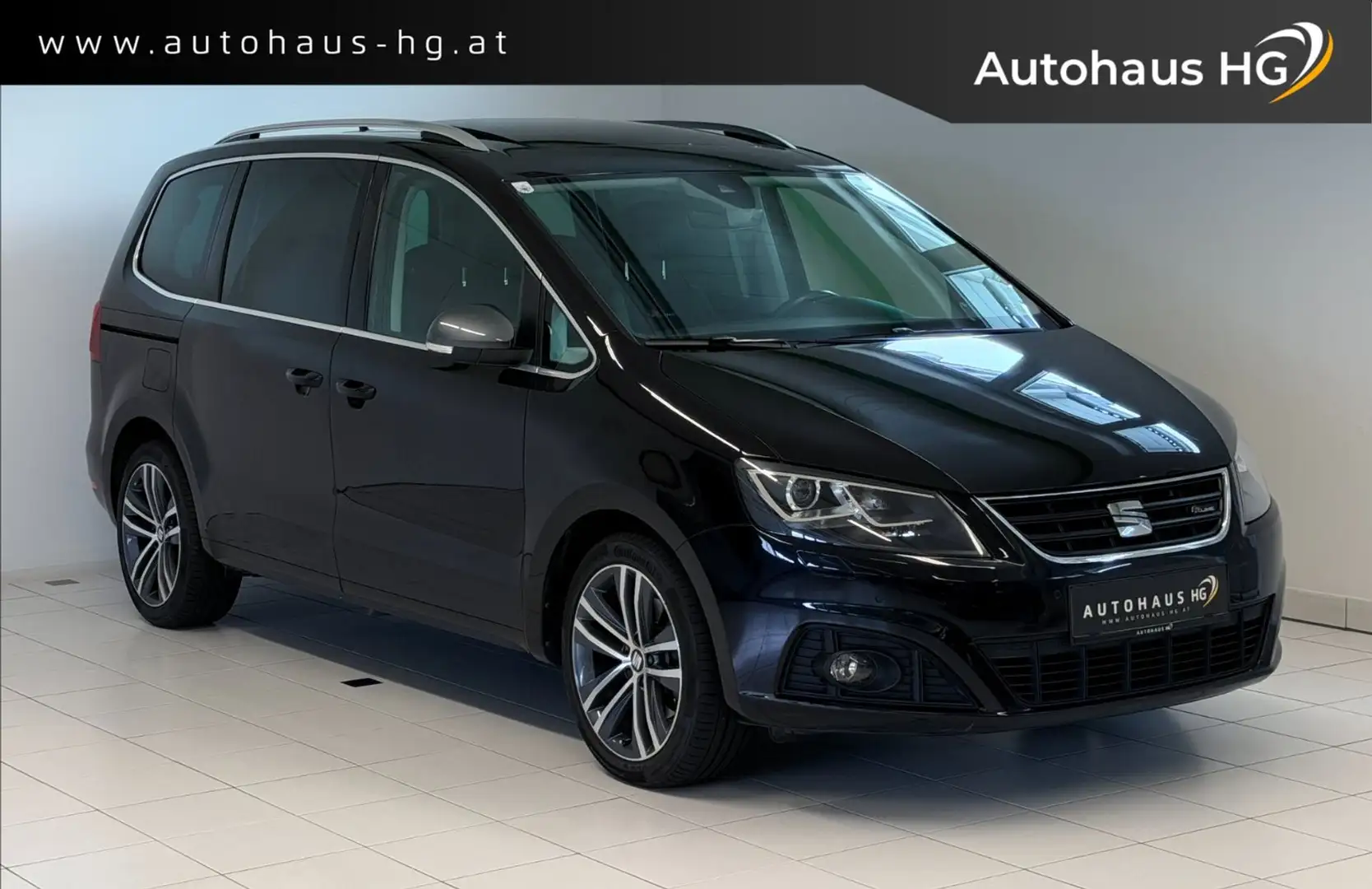 SEAT Alhambra 2.0 TDI FR-Line*1.BESITZ*AHK*PANO*7SITZE* Schwarz - 1