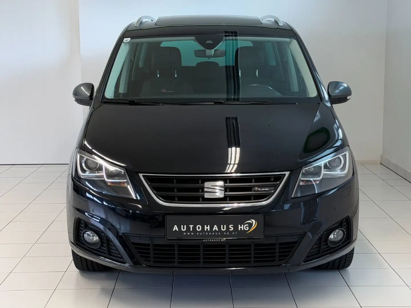 SEAT Alhambra 2.0 TDI FR-Line*1.BESITZ*AHK*PANO*7SITZE* Schwarz - 2