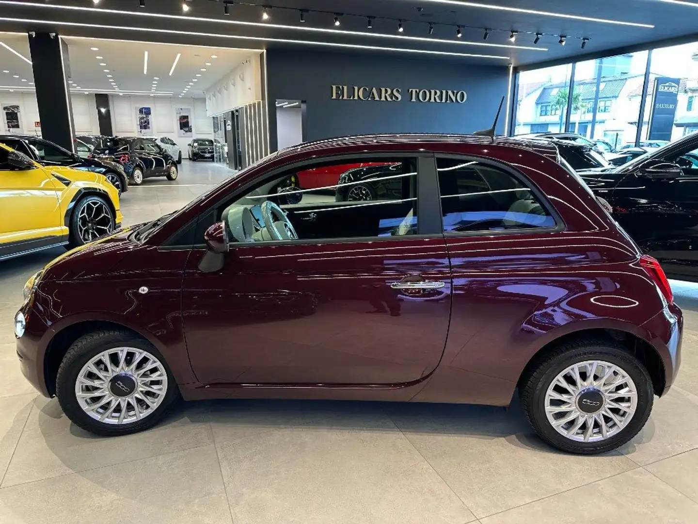 Fiat 500 1.0 Hybrid Lounge Gris - 2