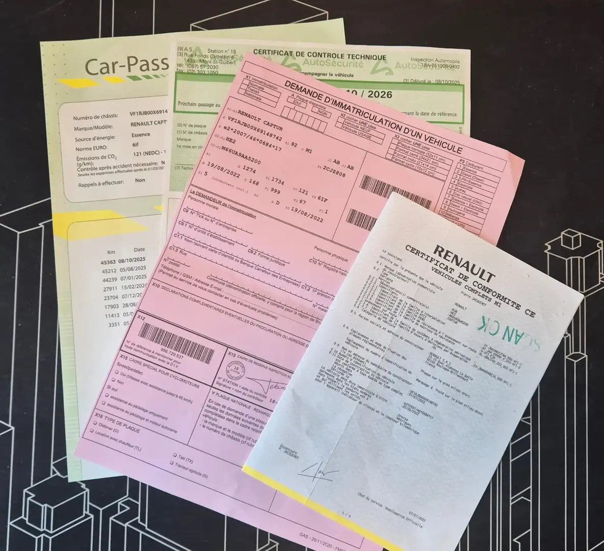 Renault Captur 1.0 TCe *290€ PAR MOIS SANS ACOMPTE Grijs - 2