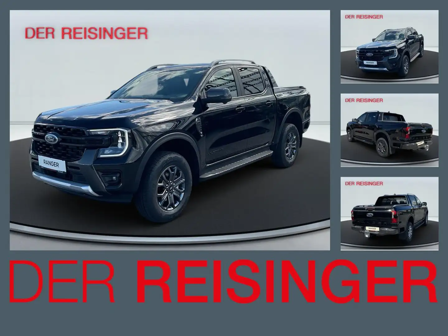 Ford Ranger Wildtrak DK 4WD Schwarz - 1