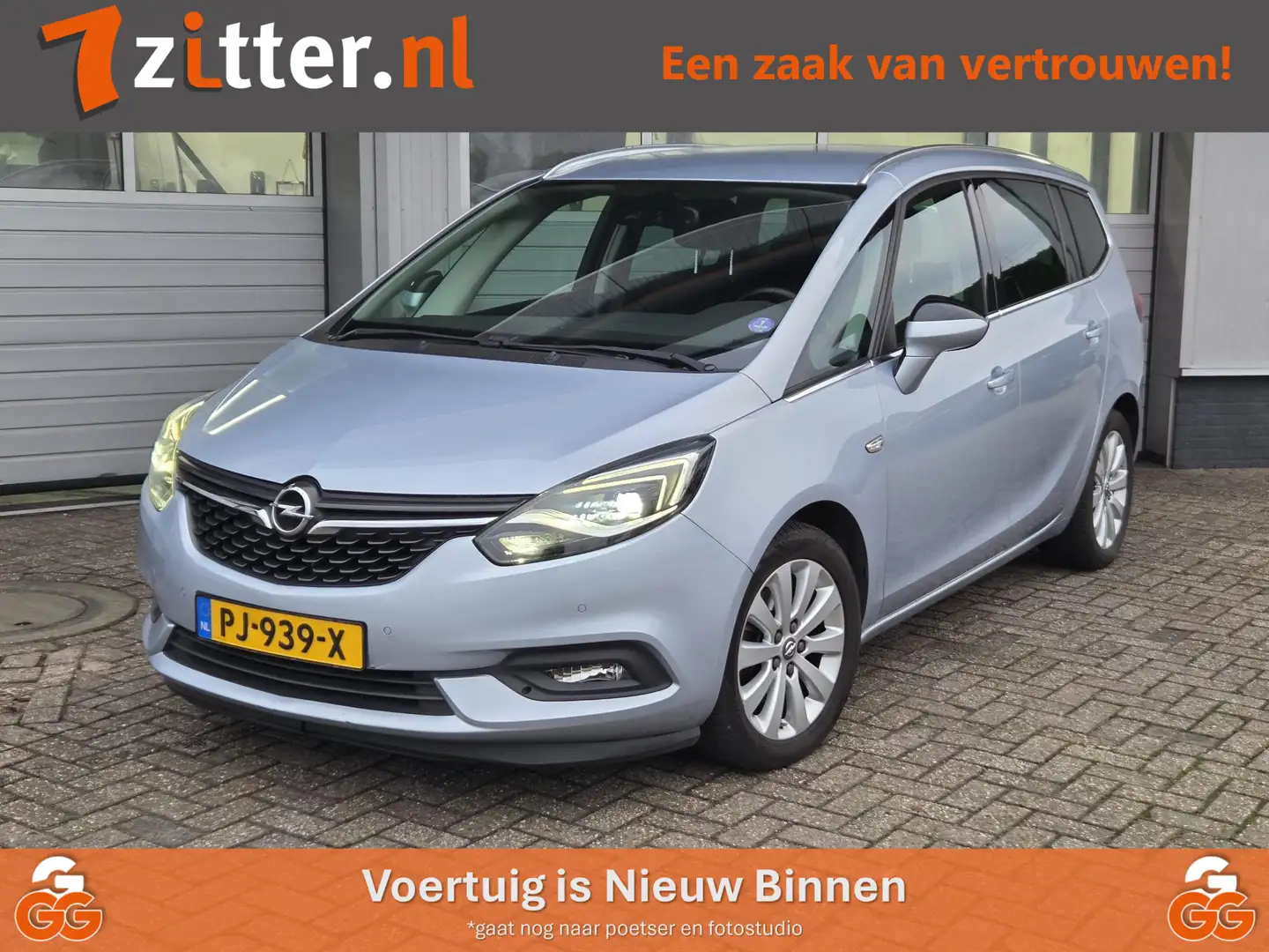 Opel Zafira 1.4 Turbo Innovation 7-Persoons, Trekhaak, LED kop Gris - 1