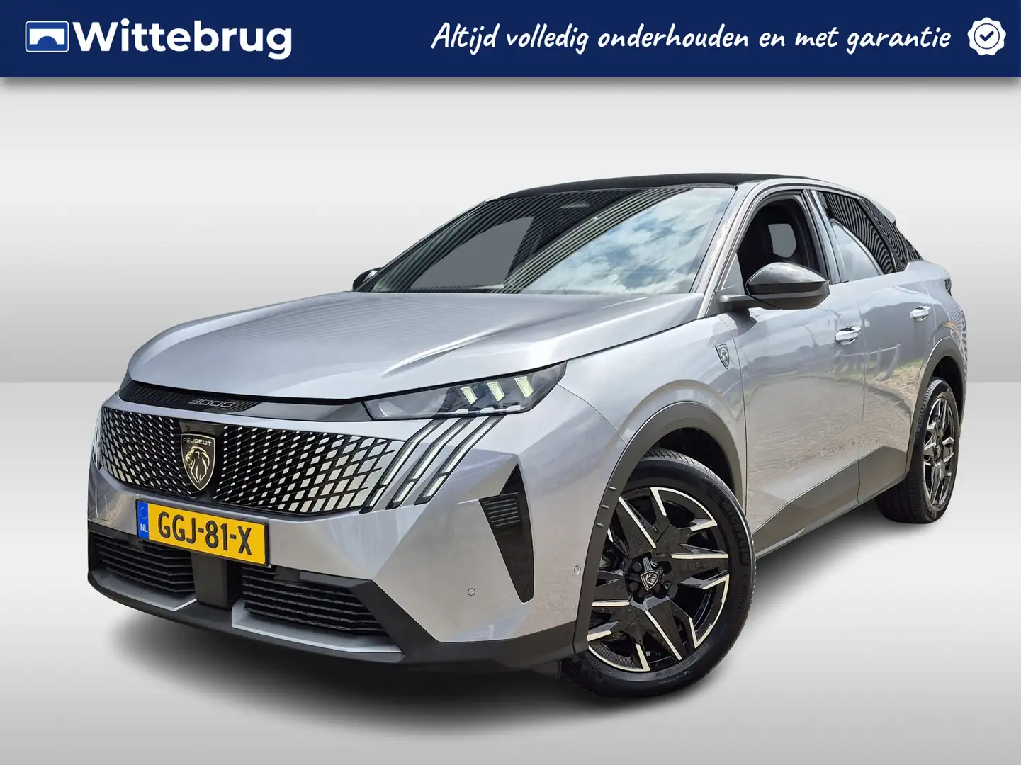 Peugeot 3008 1.2 Hybrid 136 GT | Two Tone | Automaat | Navigati Gris - 1