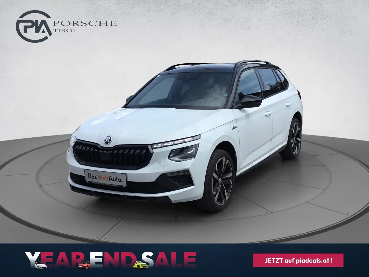 Skoda Kamiq Monte Carlo TSI Weiß - 1