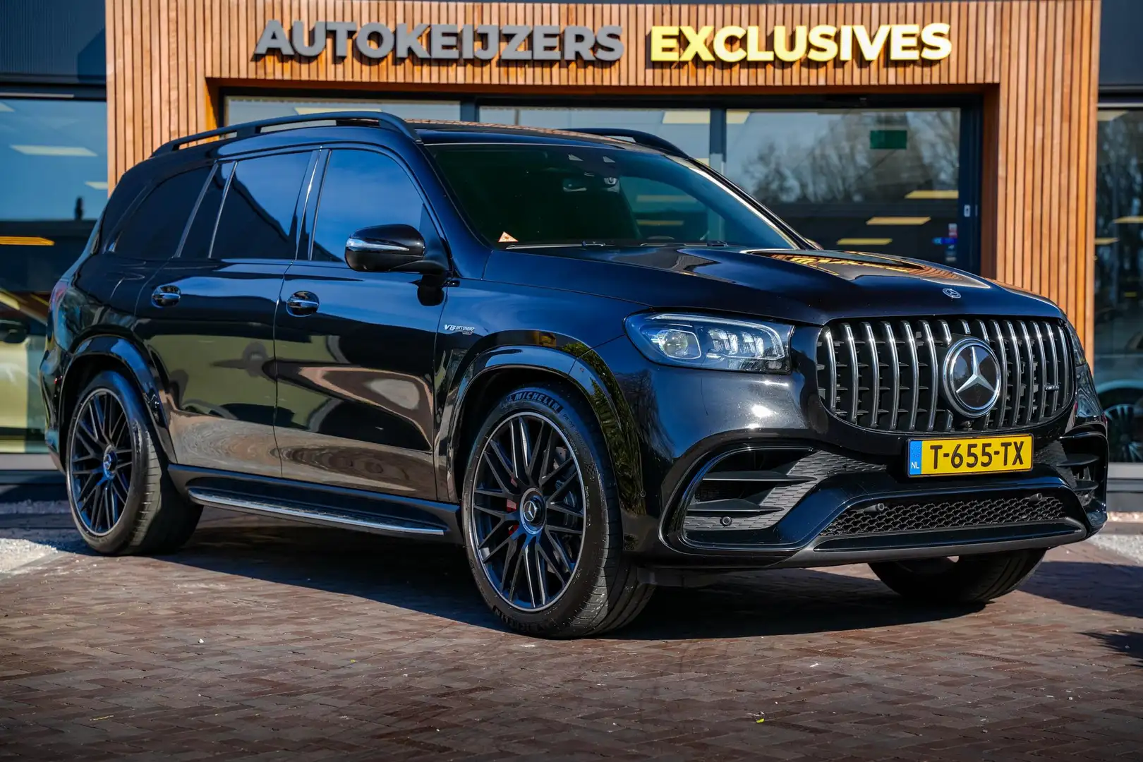 Mercedes-Benz GLS 63 AMG 4MATIC+ Premium Plus V8 612PK 7 persoons 3D Burmes Negru - 1