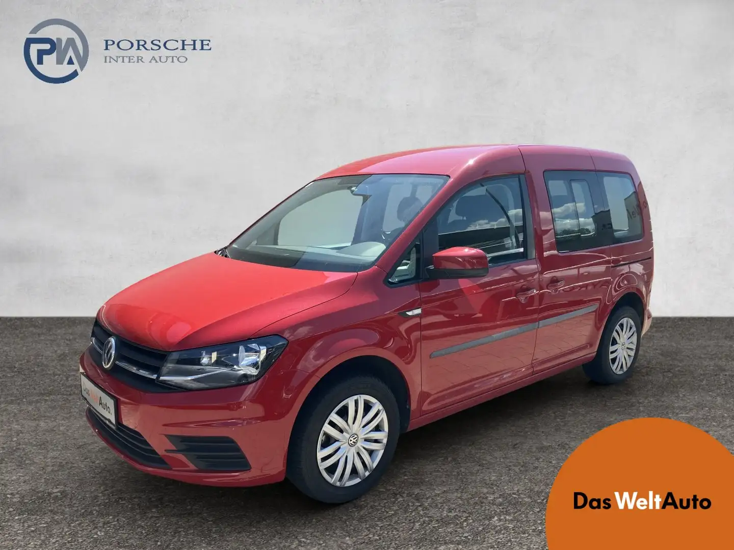 Volkswagen Caddy Family TSI Rot - 1