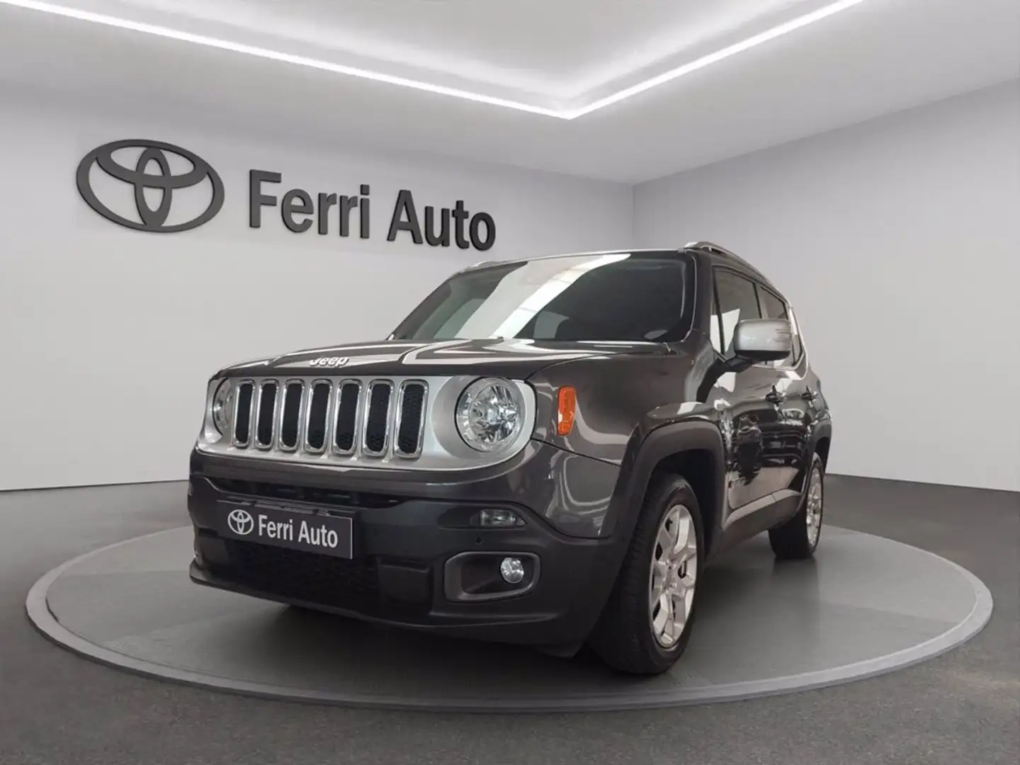 Jeep Renegade 1.6 mjt limited fwd 120cv auto Grijs - 1