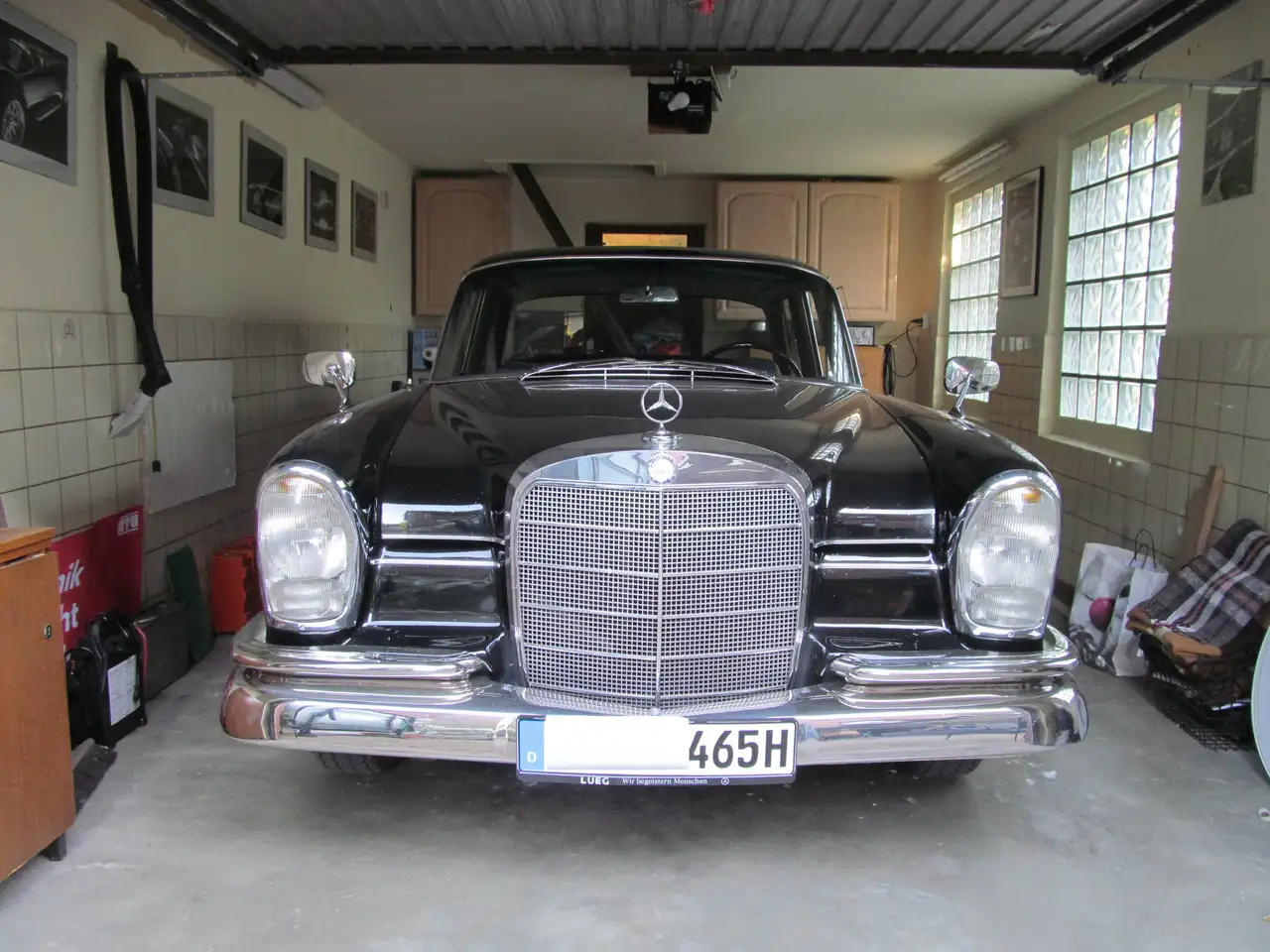 Mercedes-Benz 220 SE große Heckflosse HU-Sept.2027 Oldtimer, foto 3