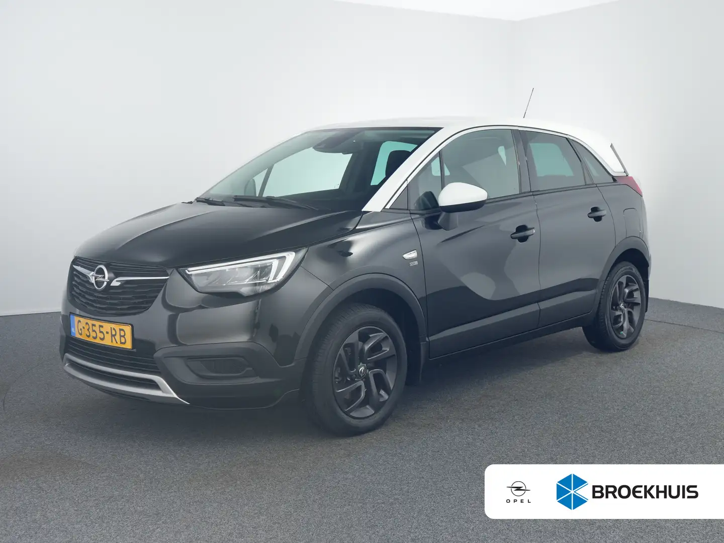 Opel Crossland X 1.2 Turbo 120 Jaar Edition | AUTOMAAT | EERSTE EIG Noir - 1