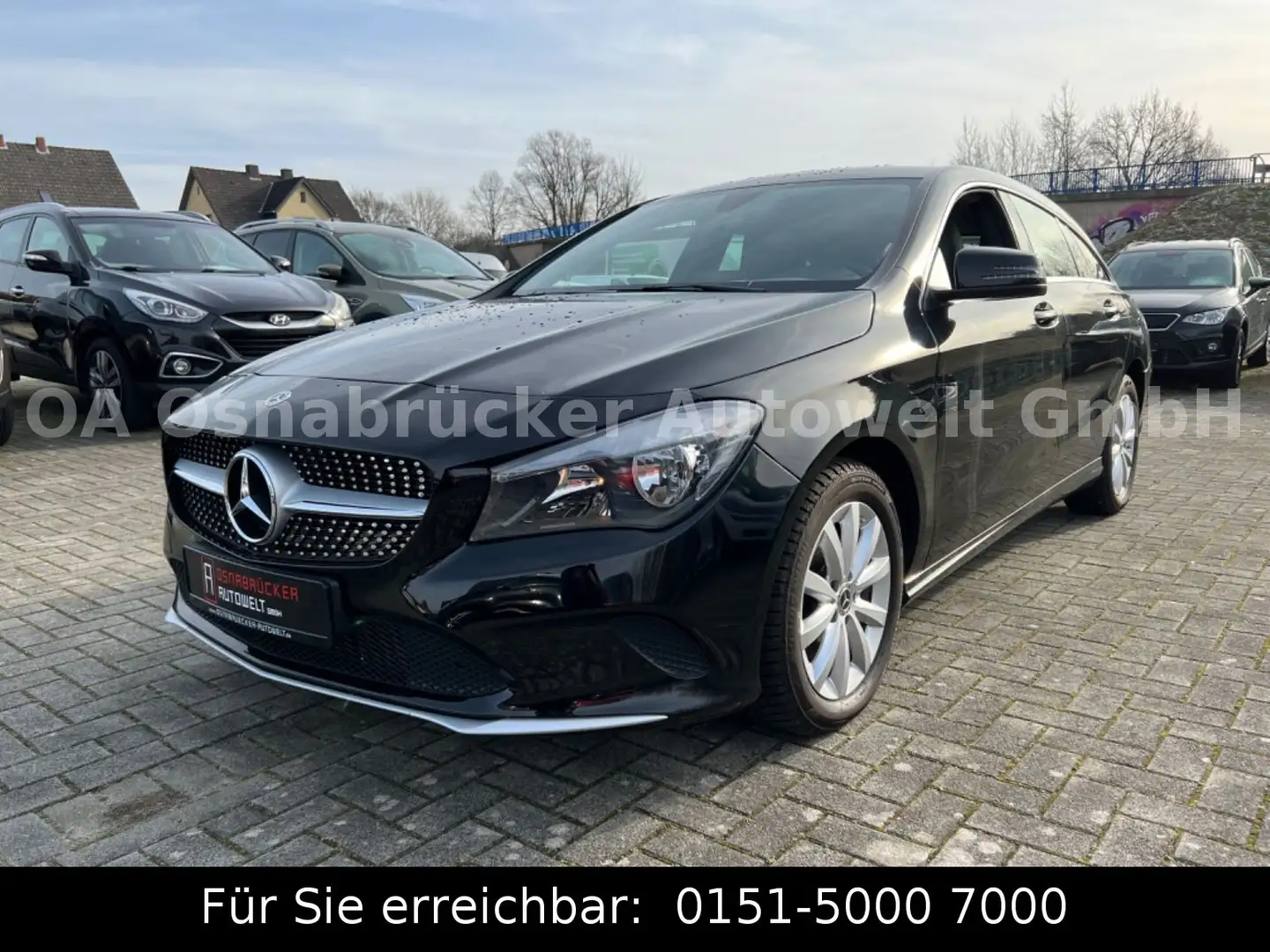 Mercedes-Benz CLA 200 d*136PS*Navi*Kamera*Tempomat*Bluetooth* Schwarz - 1