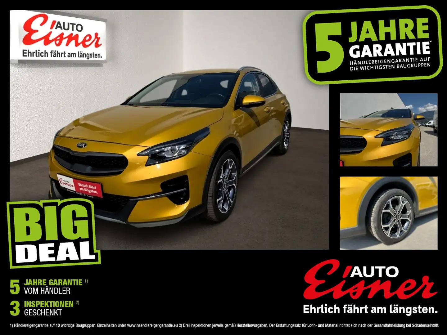 Kia XCeed Top Zustand ! Gelb - 1