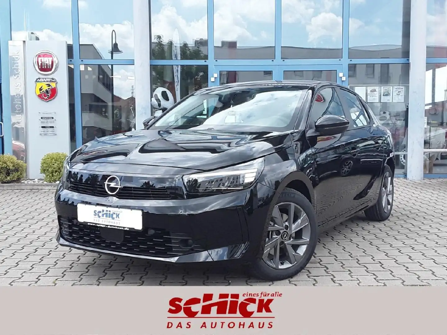 Opel Corsa Corsa F Edition 1.2T 100PS MT6 + Komfort Schwarz - 1