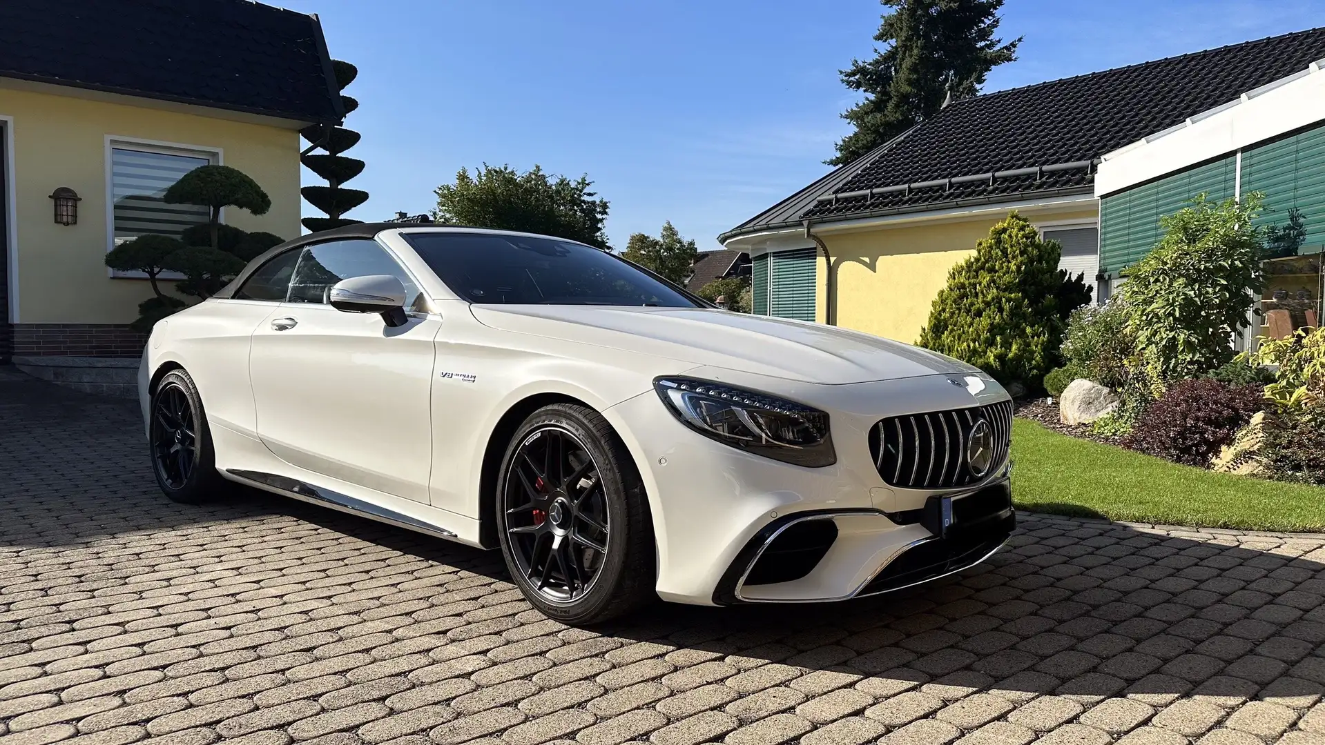 Mercedes-Benz S 63 AMG Cabrio 4Matic+ Speedshift MCT 9G Білий - 1