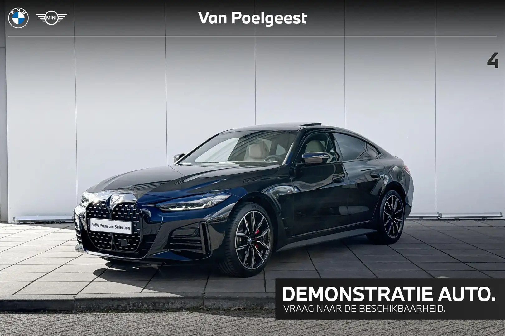 BMW 420 4 Serie Gran Coupé 420i High Executive M Sportpakk Noir - 1