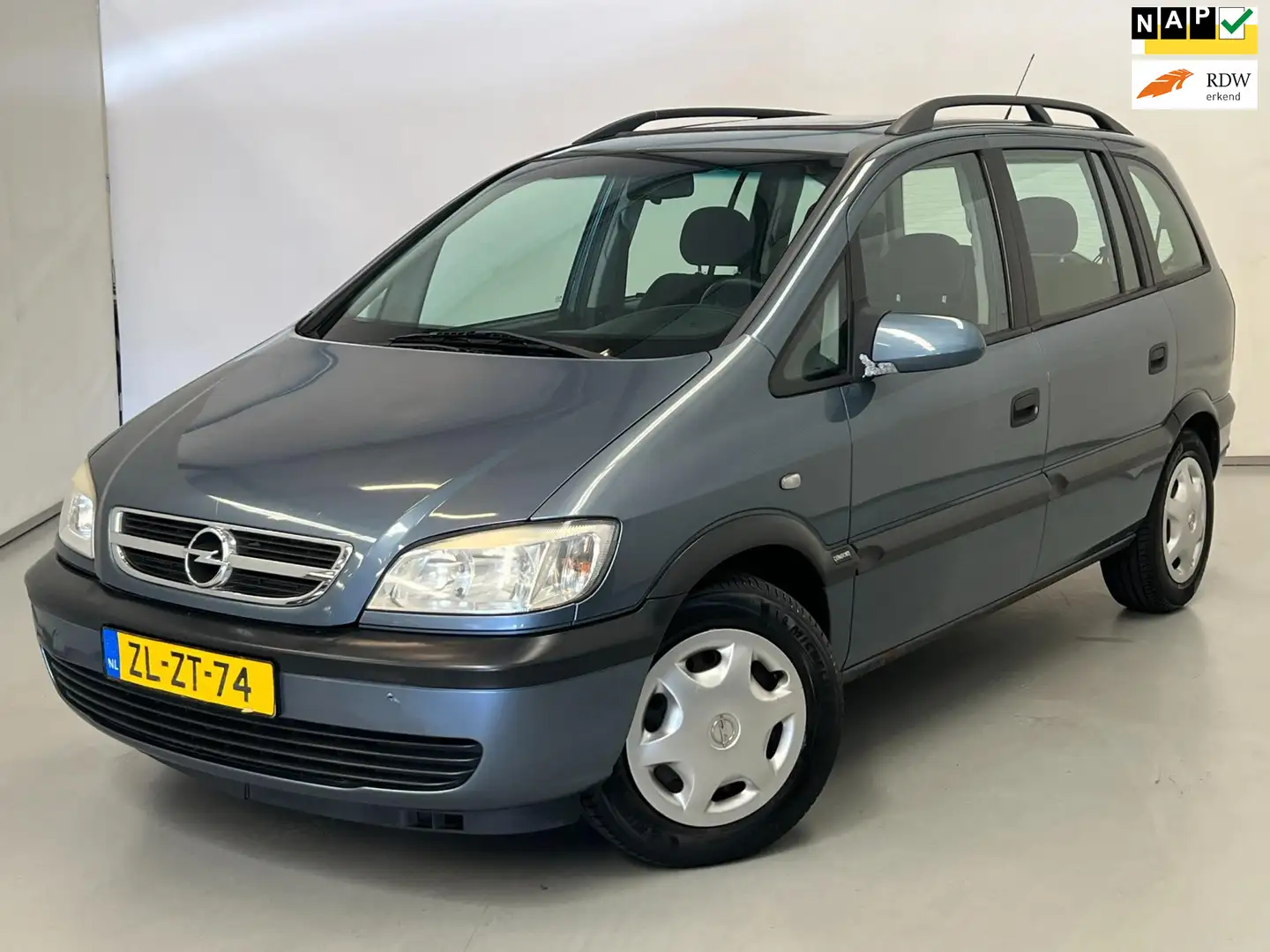 Opel Zafira 1.6-16V Comfort / 7-pers / Export / Meeneemprijs Bleu - 1