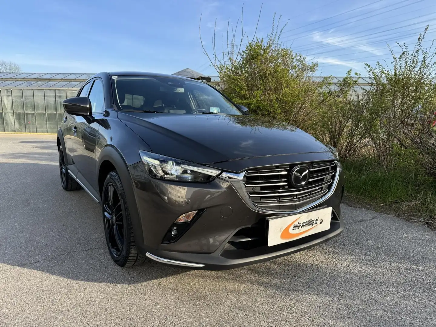 Mazda CX-3 G150 AWD Revolution Top Aut. Leder Navi LED Grigio - 1