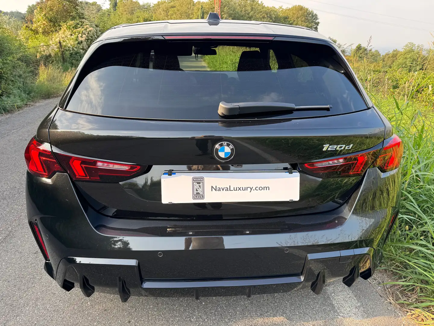 BMW 120 Serie 1 F70 120d 48V MSport auto Nero - 2