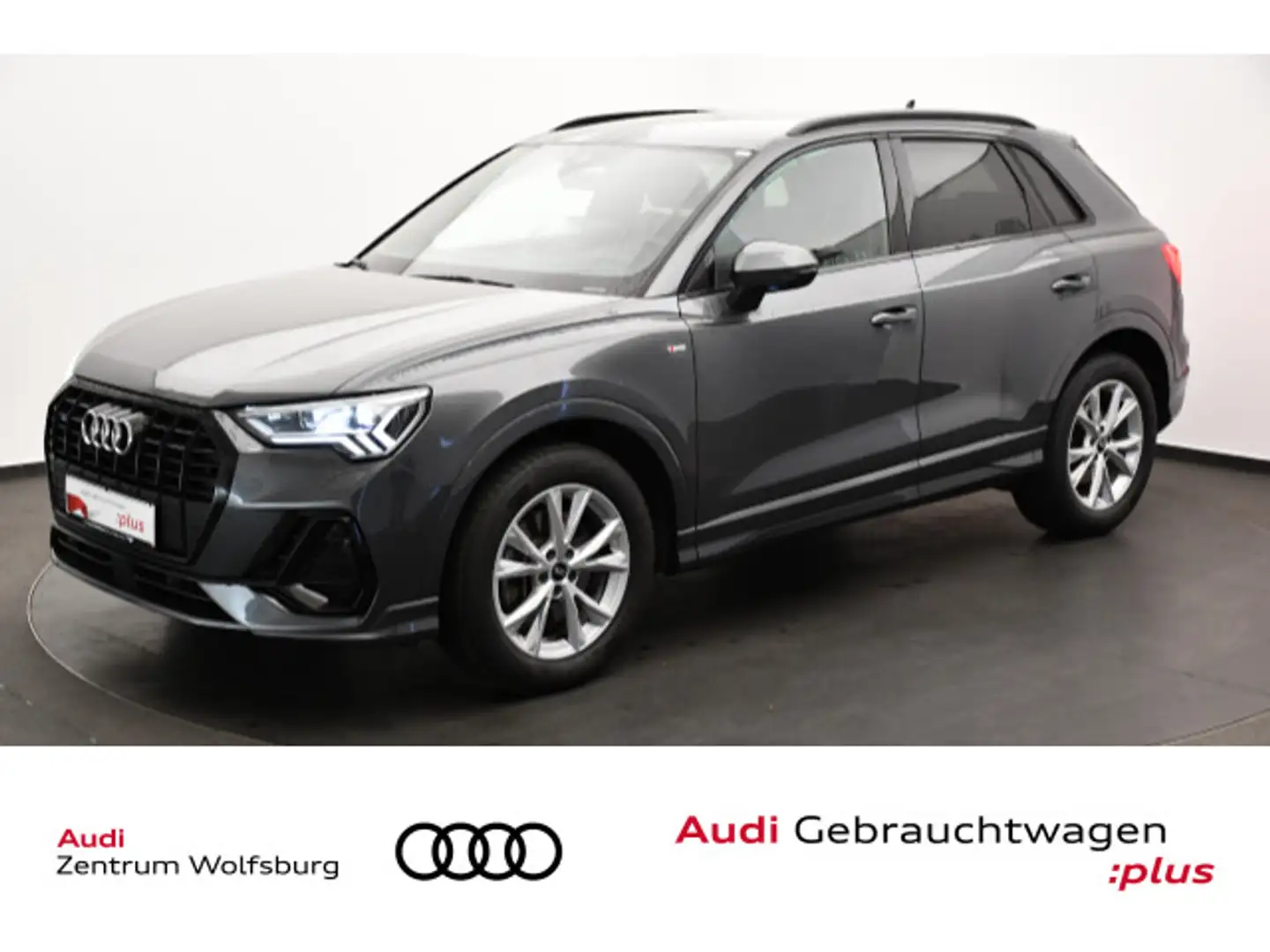 Audi Q3 40 TDI quattro S tronic S-LINE AHK/LEDER/BLAC Grau - 1
