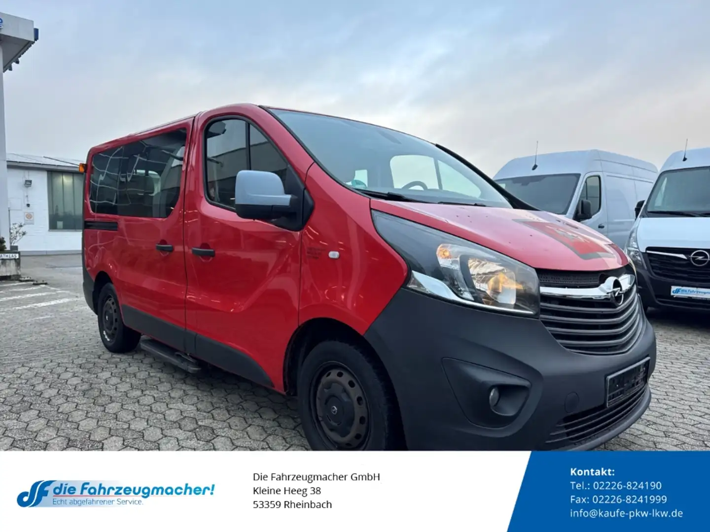Opel Vivaro B Kasten L1H1 2,7t 1.6 CDTI *7111 Roşu - 1