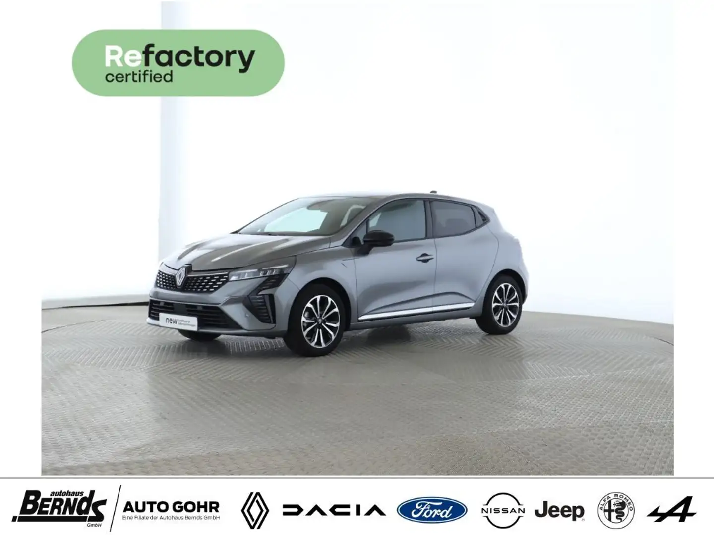 Renault Clio E-TECH Full Hybrid 145 TECHNO AUTOMATIK KLIMA PDC Grau - 1