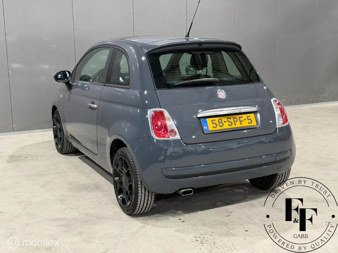 Fiat 500 0.9 TwinAir Lounge | Automaat | Lederen | Pano Grau - 2