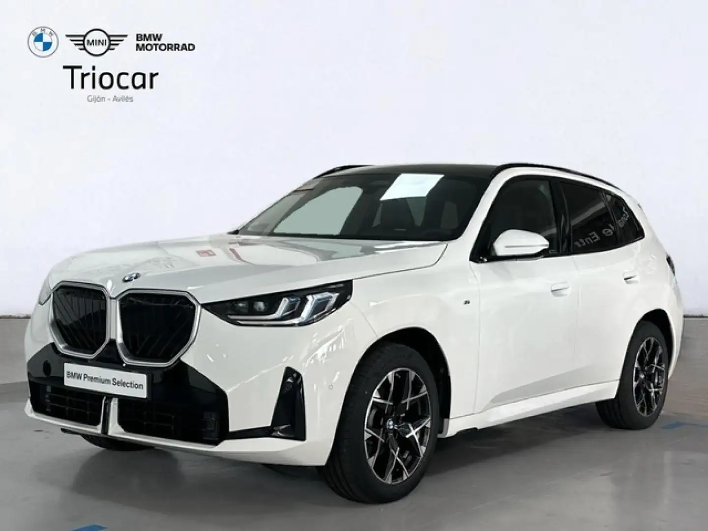 BMW X3 xDrive 20dA Weiß - 1