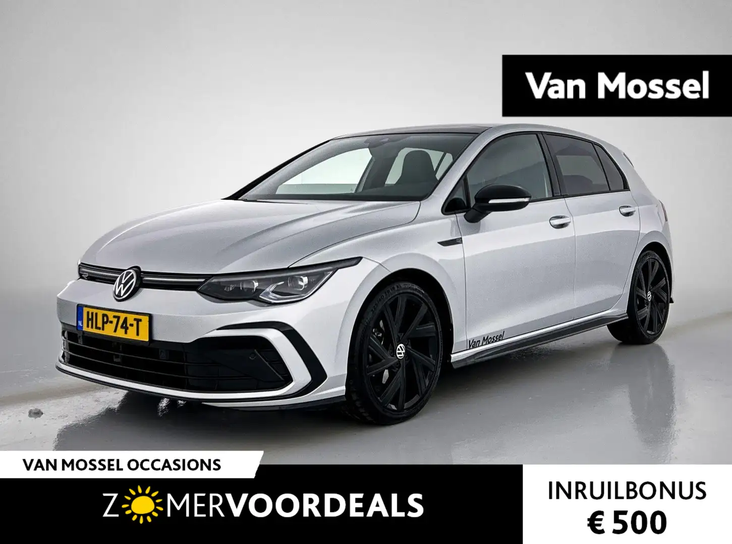 Volkswagen Golf 1.5 eTSI R-Line Business | PANORAMADAK | IQ LIGHTS Grijs - 1