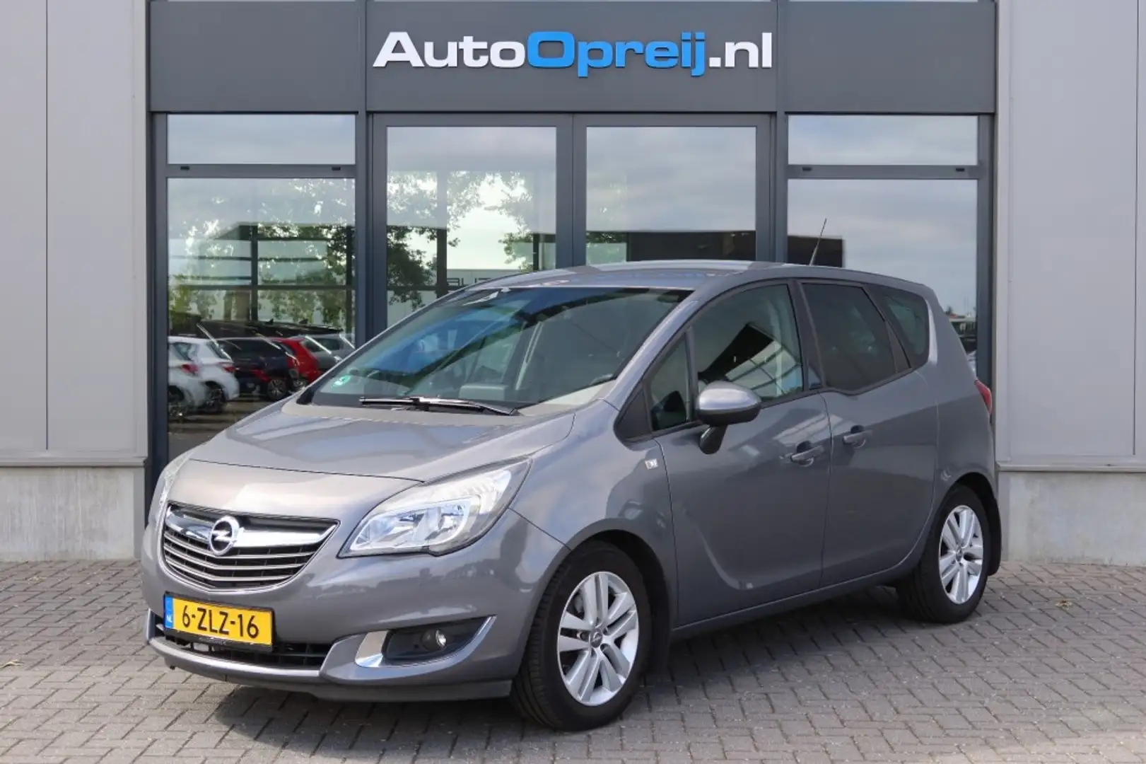 Opel Meriva 1.4 Turbo 120pk Design Edition Airco, NAVI, Cruise Grijs - 1