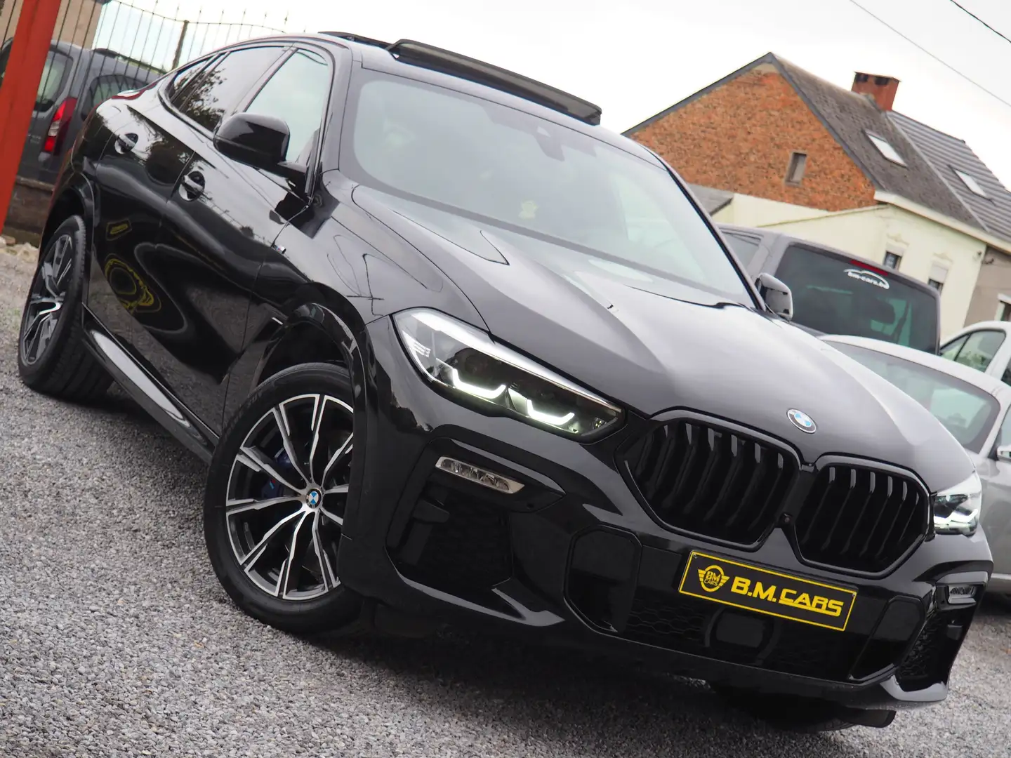 BMW X6 3.0 dAS xDrive30✅PACK M✅CUIR-GPS-LED-PANO-FULL Noir - 2