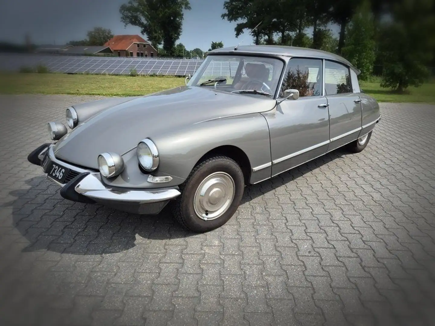 Citroen DS Pallas Zilver - 1