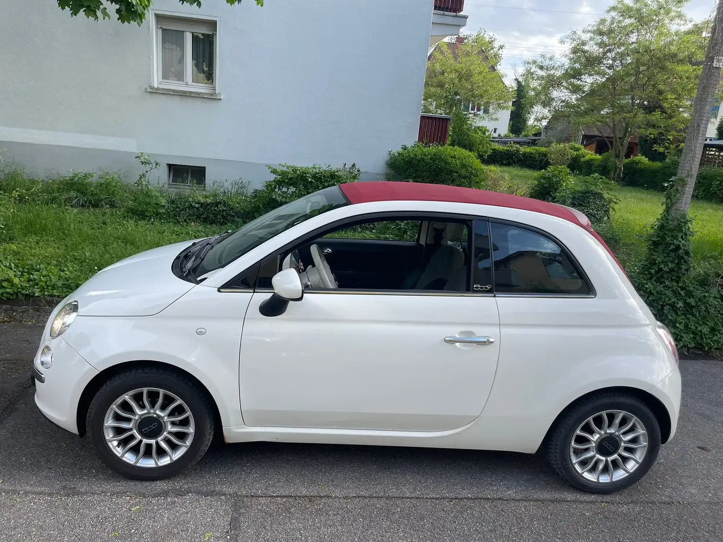 Fiat 500C 500 C sehr gepflegter Weiß - 1