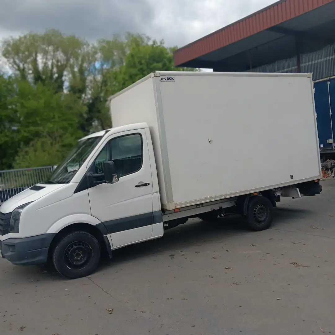 Volkswagen Crafter CHASSIS CABINE 35 L1 2.0 TDI 136 FAP EURO5 Blanc - 2