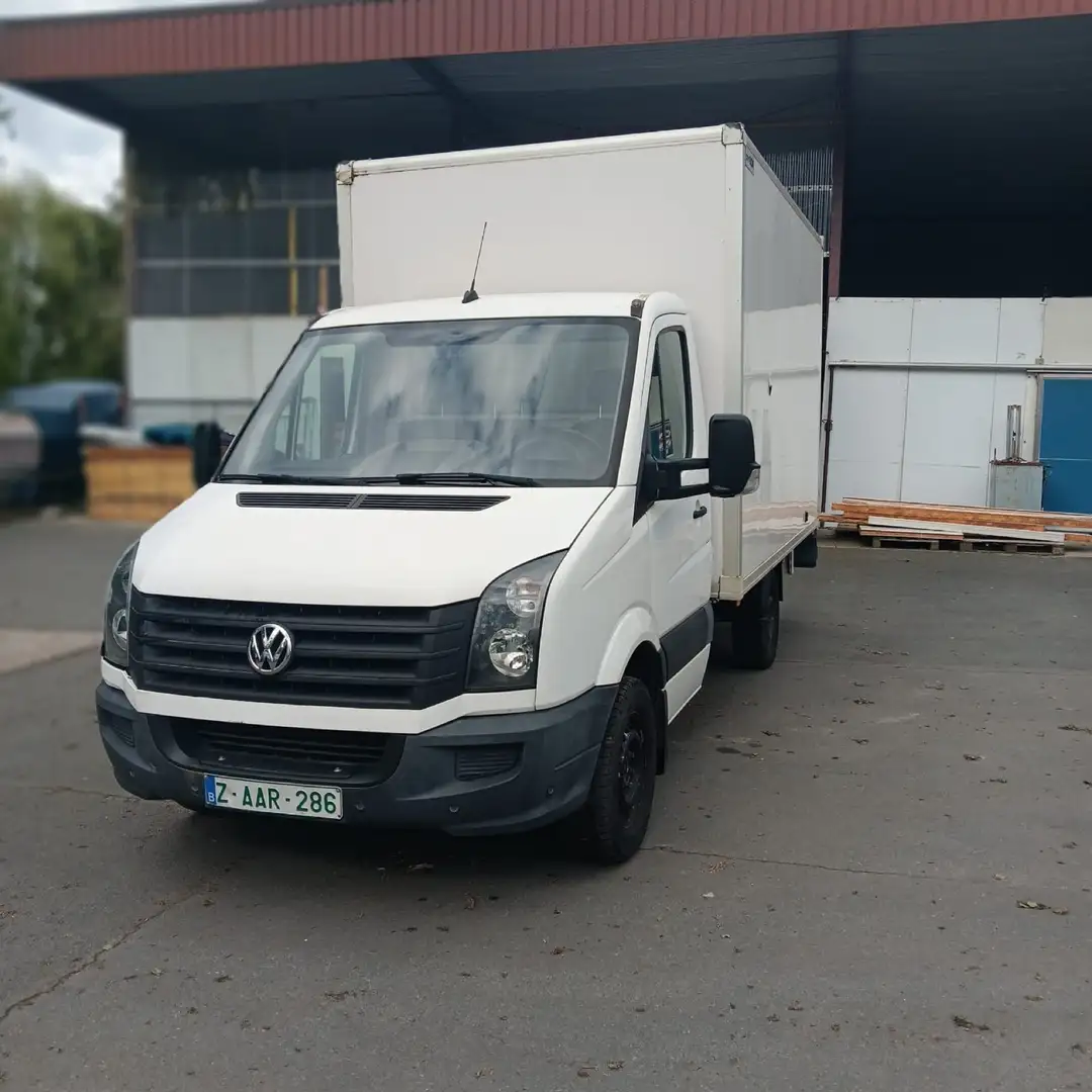 Volkswagen Crafter CHASSIS CABINE 35 L1 2.0 TDI 136 FAP EURO5 Blanc - 1