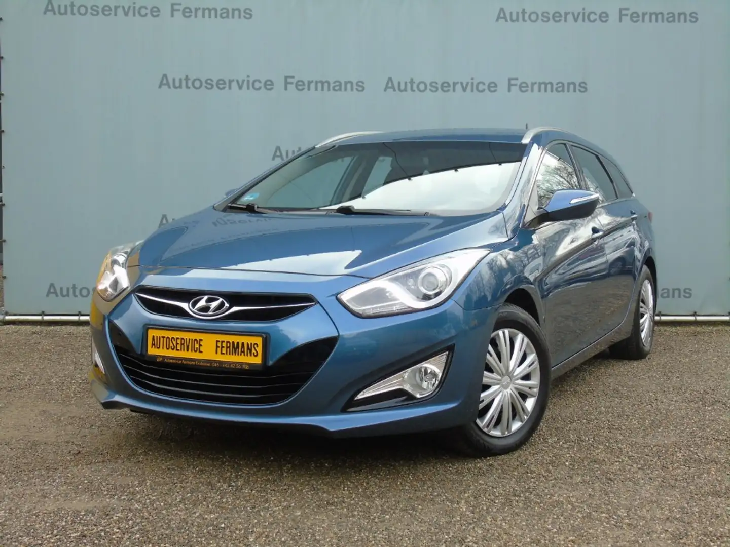Hyundai i40 I40 Combi 1.6GDI 135PK - 2014 - Airco Kék - 1